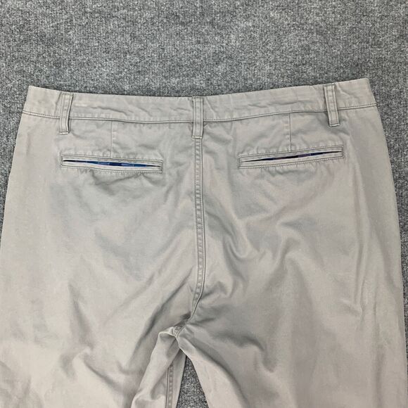 Bonobos Pants Mens 35 Gray Boot Fit Washed Chinos Straight Leg Cotton City Work - Picture 8 of 16